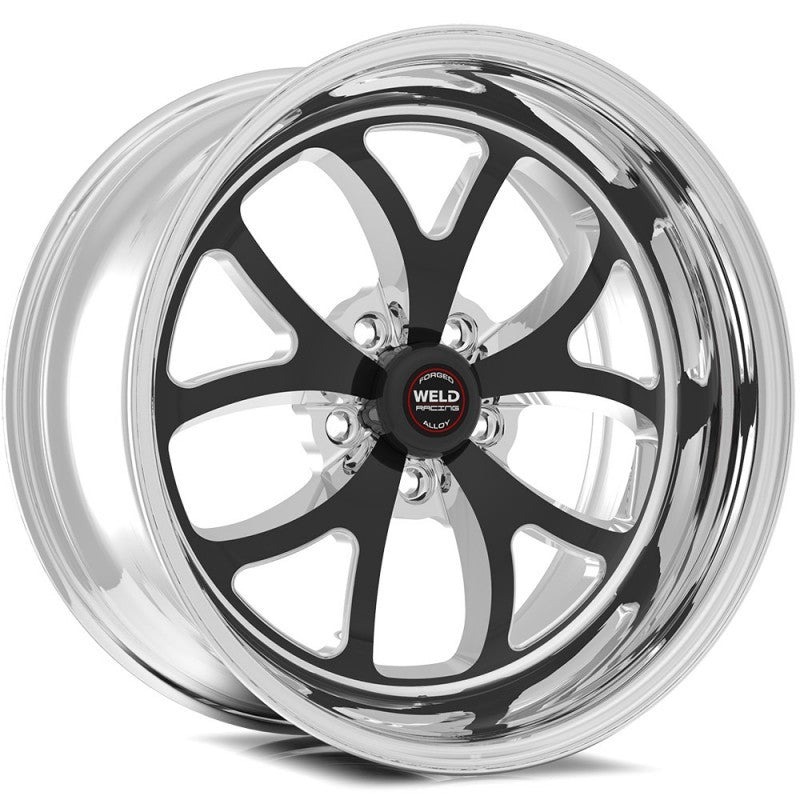 Weld S76 17x10 / 5x5 BP / 7.2in. BS Black Wheel (High Pad) - Single Beadlock-thumbmail-1
