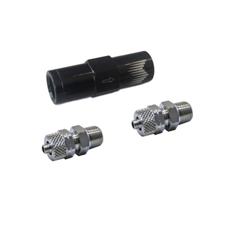 Snow Performance High Flow Water Check Valve Quick-Connect Fittings (For 1/4in. Tubing)-thumbmail-2