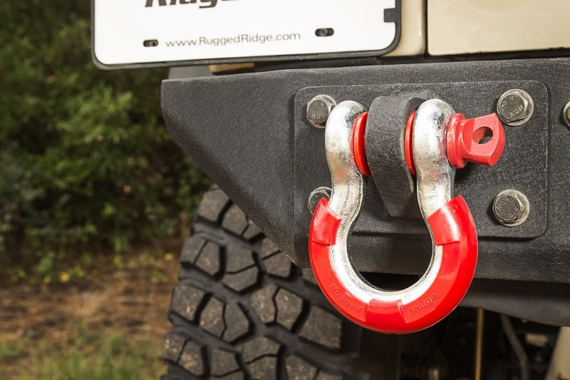 Rugged Ridge Red 7/8in D-Ring Isolator Kit-thumbmail-5