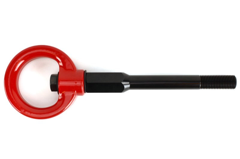 Perrin 02-07 Subaru WRX/STI Tow Hook Kit (Front) - Red-thumbmail-4