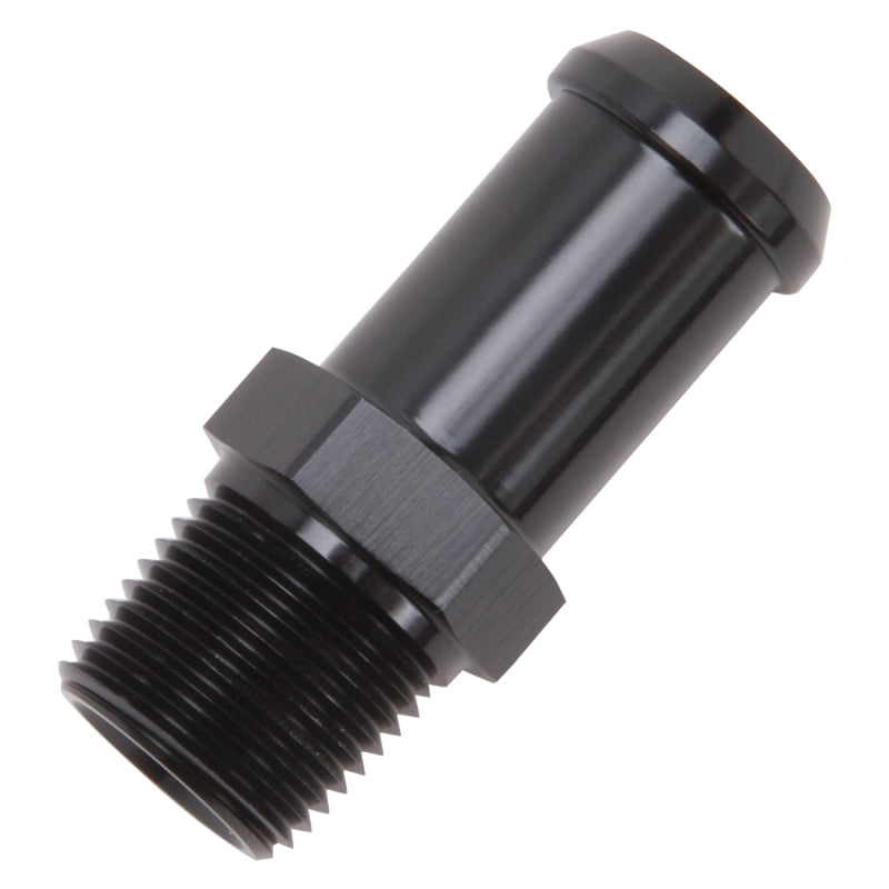 Edelbrock Hose End Straight 3/8In NPT to 5/8In Barb Black Anodize-thumbmail-11