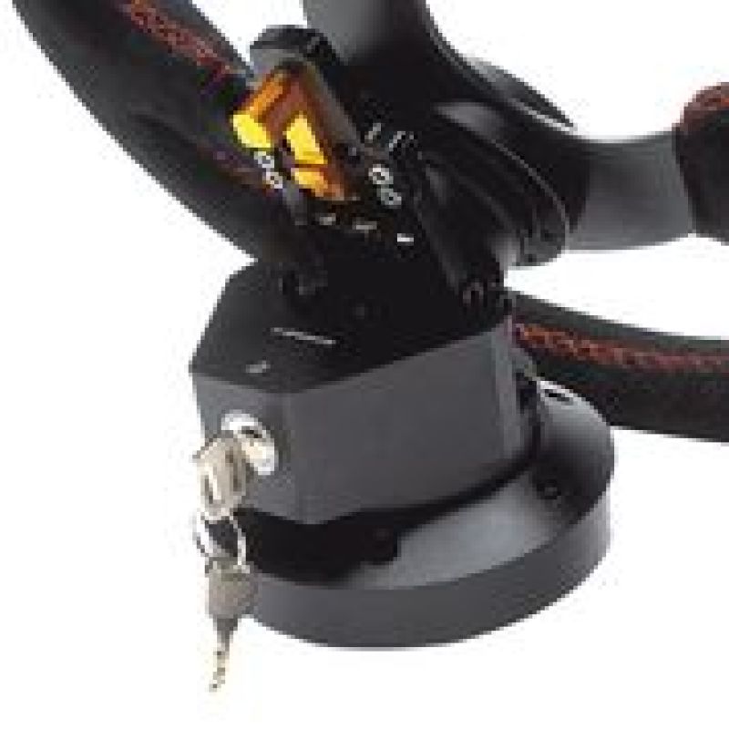 NRG Steering Wheel Quick Tilt System w/Lock - Silver-thumbmail-2