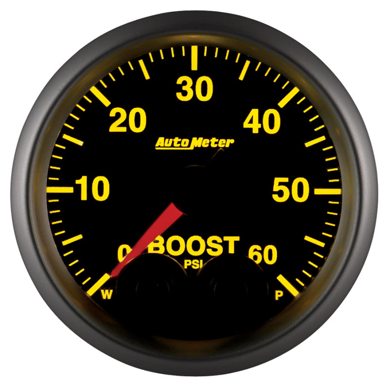 Autometer Elite 52mm 0-60 PSI Boost Peak & Warn w/ Electronic Control Gauge-thumbmail-8