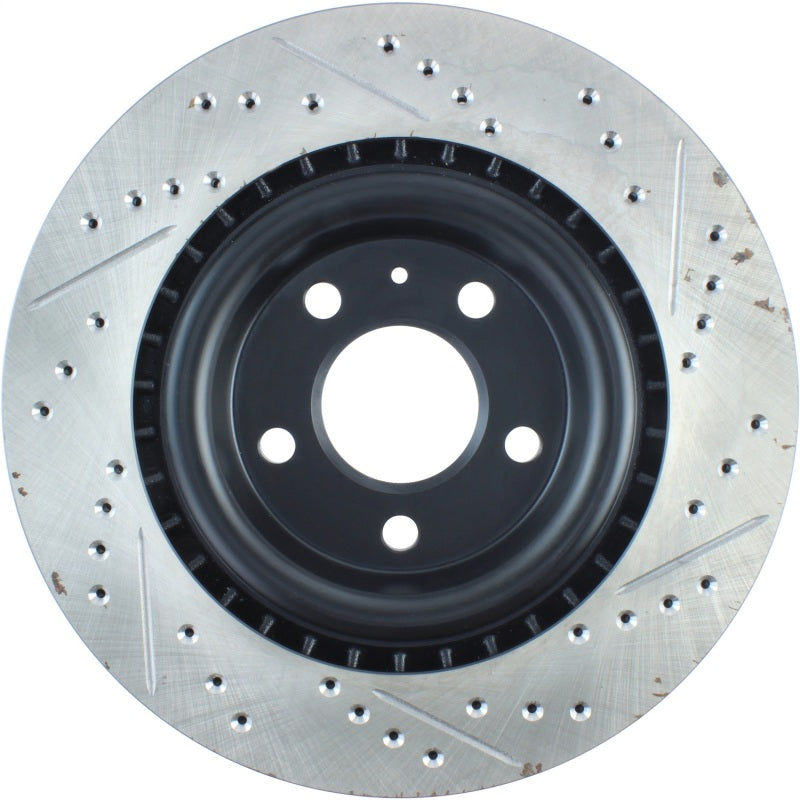 StopTech Slotted & Drilled Sport Brake Rotor-thumbmail-9