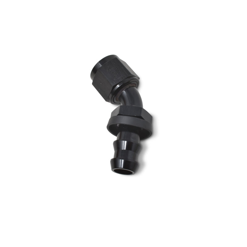 Russell Performance -4 AN Twist-Lok 45 Degree Hose End (Black)-thumbmail-10