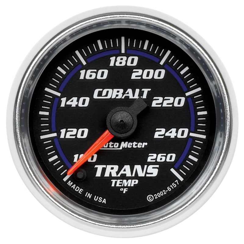 Autometer Cobalt 52mm 100-260 Deg F Electronic Trans Temp Gauge-thumbmail-1
