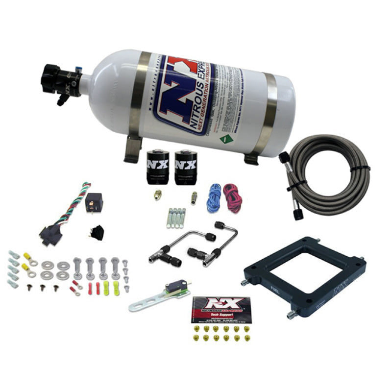 Nitrous Express Dominator Gemini Pro-Power Nitrous Kit (100-500HP) w/10lb Bottle-thumbmail-2
