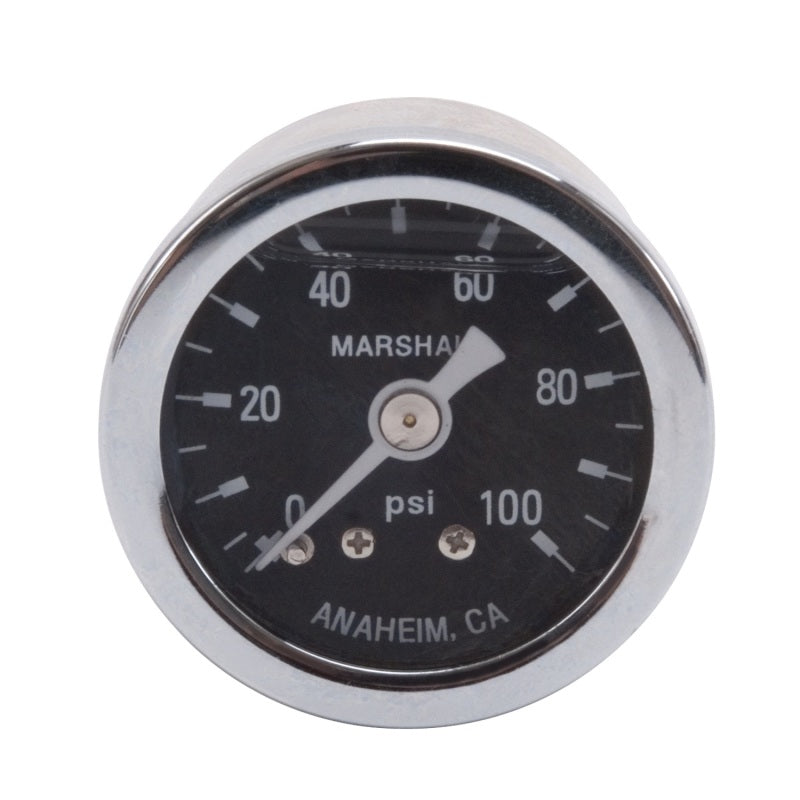 Russell Performance 100 psi fuel pressure gauge (Liquid-filled)