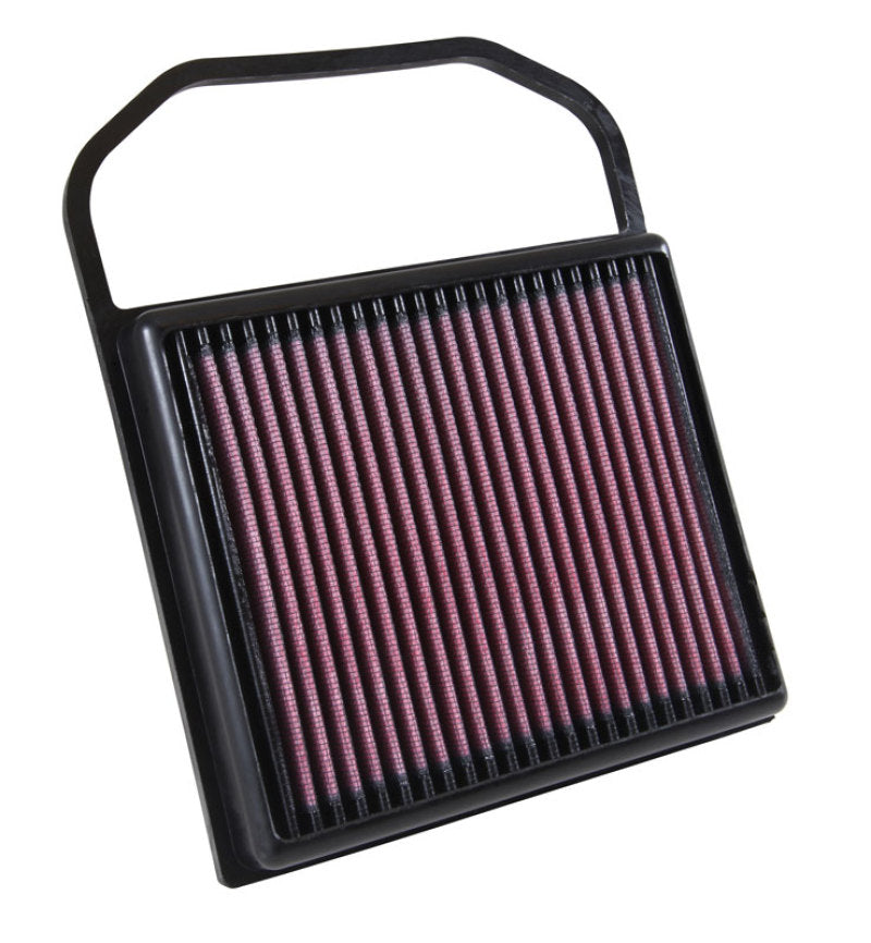 K&N Replacement Air Filter for 15-16 Mercedes Benz C400 3.0L / E320 / GL450 / ML400 (2 Required)-thumbmail-2