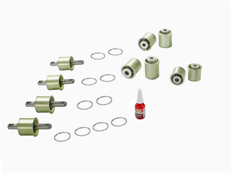 aFe Control PFADT Alum Frame Drag Rear Solid Spherical C/A Bearings Set; 06-13 Chevy Corvette C6 Z06-thumbmail-1