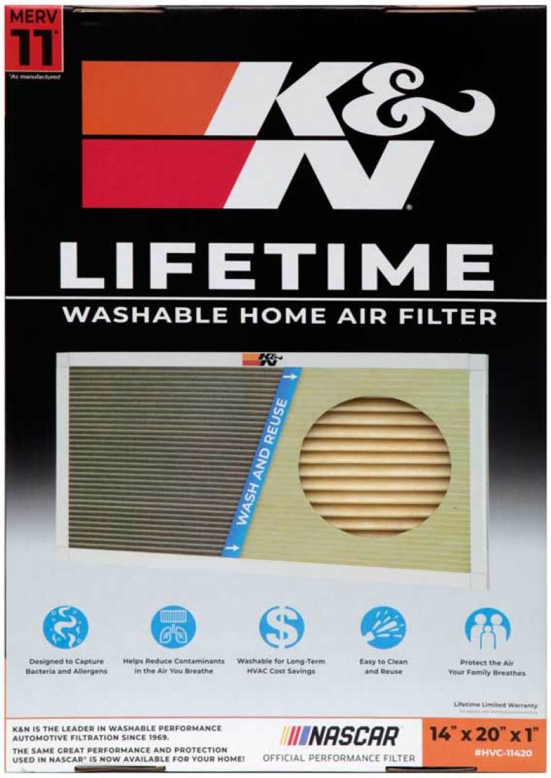 K&N HVAC Filter - 14 x 20 x 1-thumbmail-10