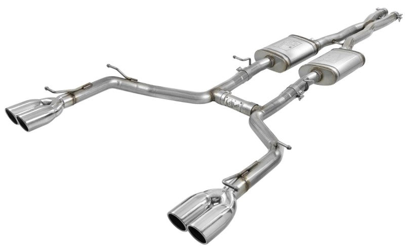 aFe MACH Force-Xp 2-1/2in 304 SS Cat-Back Exhaust 15-19 Dodge Challenger V6-3.6L - Polished Tip-thumbmail-8