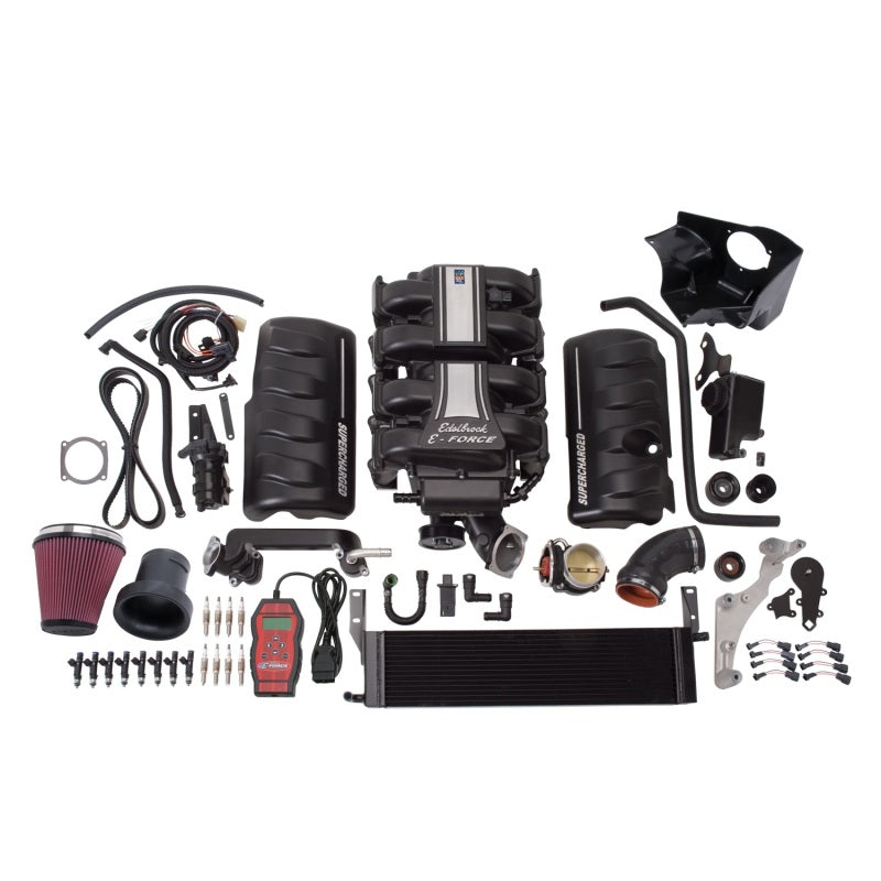 Edelbrock Supercharger Stage 2 - Track Kit 2005-2009 Ford Mustang 4 6L 3V w/ Tuner-thumbmail-3