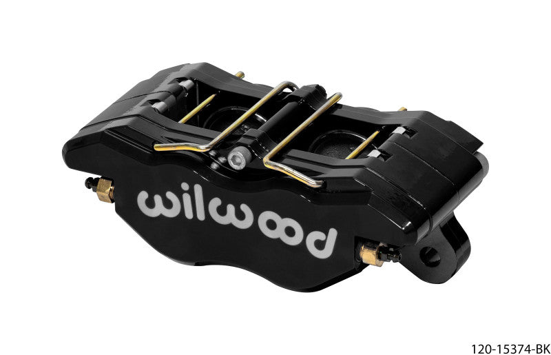 Wilwood Caliper - Off-Road Dynapro 5.25in Mount - 1.75/1.75in Pistons .38in Disc - Black-thumbmail-1