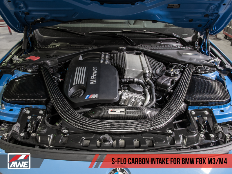 AWE Tuning BMW F8x M3/M4 S-FLO Carbon Intake-thumbmail-19