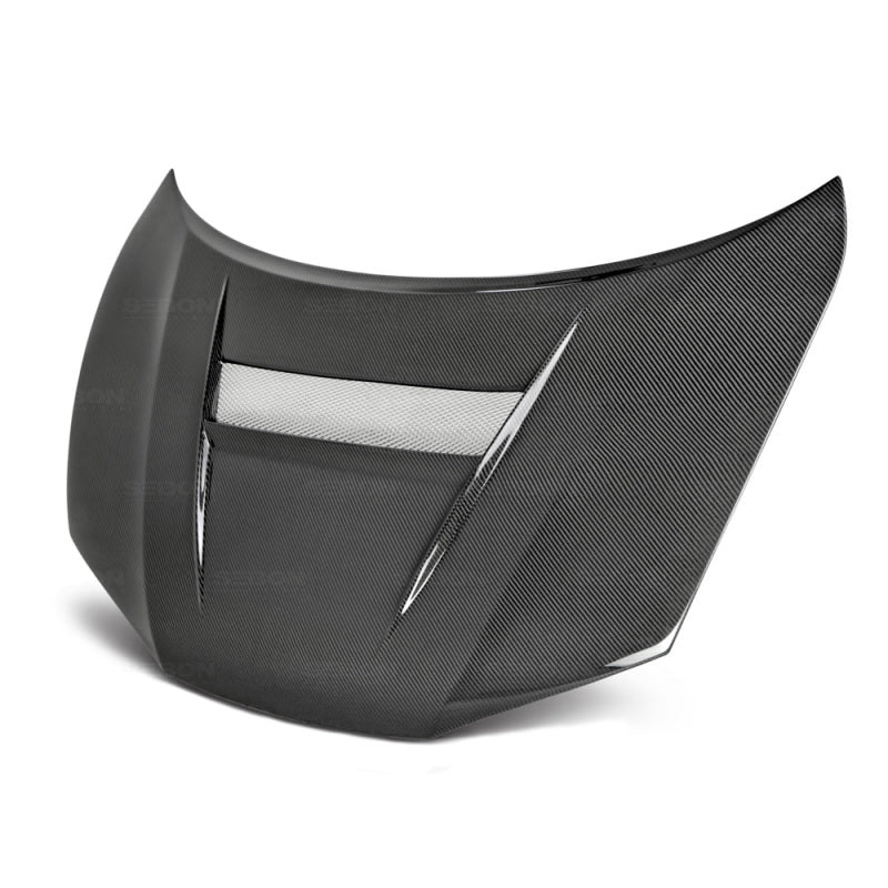 Seibon 14-15 Honda Civic 2dr VSII-Style Carbon Fiber Hood-thumbmail-5