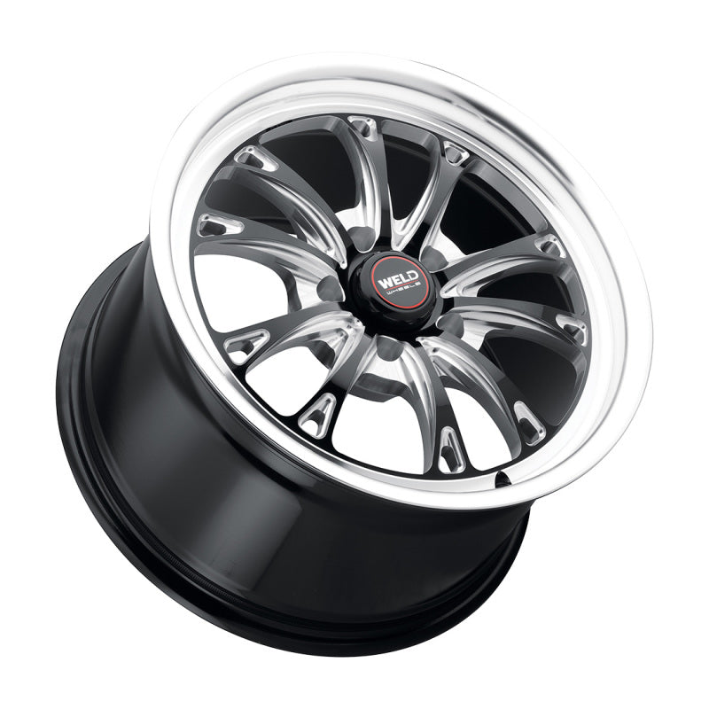 Weld S157 17X10 Belmont Drag 5X114.3 ET25 BS6.50 Gloss Black MIL Dia 78.1-thumbmail-2