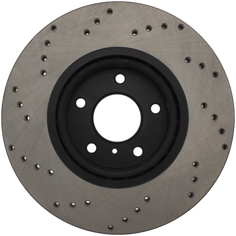 StopTech 08-09 Infiniti EX35 / 05-08 G35 / 09 G37 / 06-09 M35/M45 Drilled Left Front Rotor-thumbmail-14