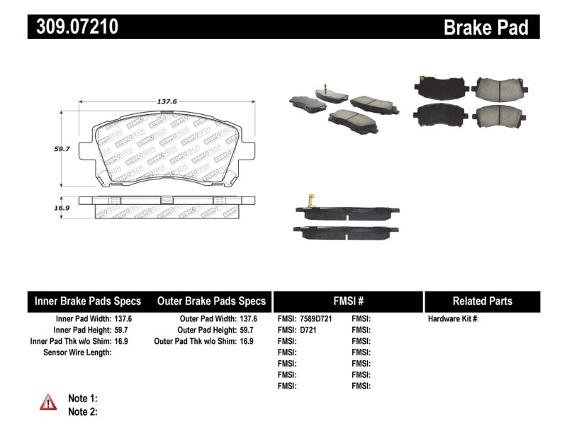 StopTech Performance 02-03 WRX Front Brake Pads-thumbmail-10