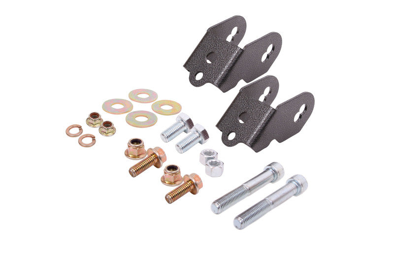 BMR Suspension 15-18 Ford Mustang S550 Rear Camber Adjustment Lockout Kit - Black Hammertone-thumbmail-1