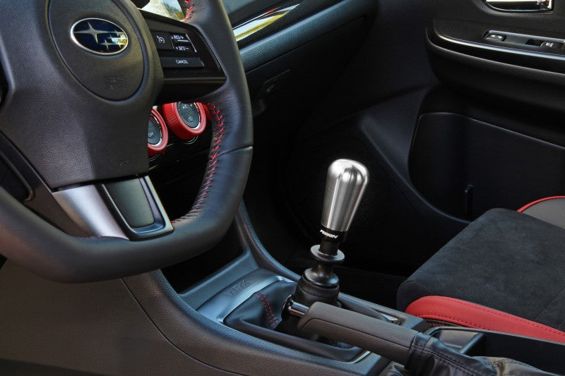 Perrin 15-22 Subaru WRX 1.8in. SS Tapered Shift Knob (w/Rattle Fix) - Brushed-thumbmail-4