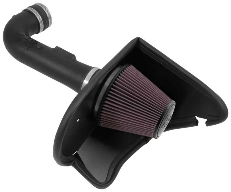 K&N 2016-2017 Chevrolet Camaro V6-3.6L F/I Aircharger Performance Intake-thumbmail-2