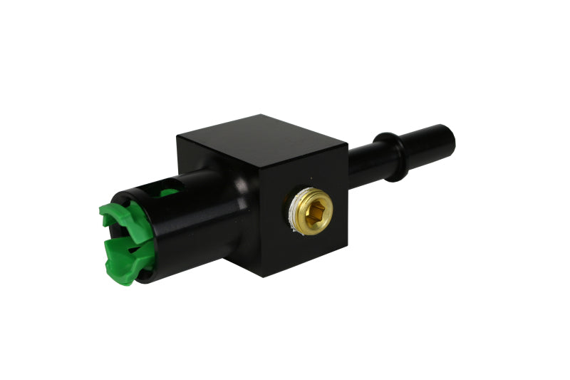 Aeromotive 3/8in Quick Connect with AN-08 port and 1/8in gauge port-thumbmail-3