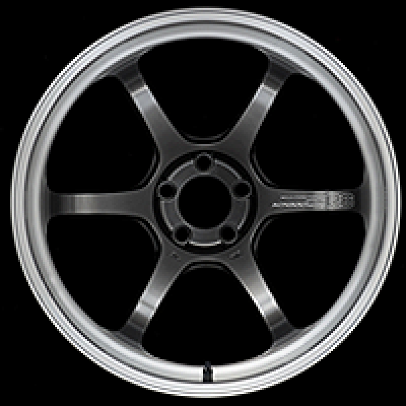 Advan R6 20x10.5 +24mm 5-114.3 Machining & Racing Hyper Black Wheel-thumbmail-1