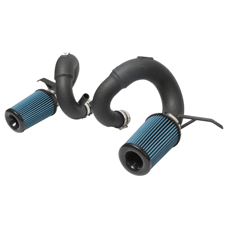 Injen 18-20 Kia Stinger 3.3L Twin Turbo Wrinkle Black Short Ram Air Intake-thumbmail-18