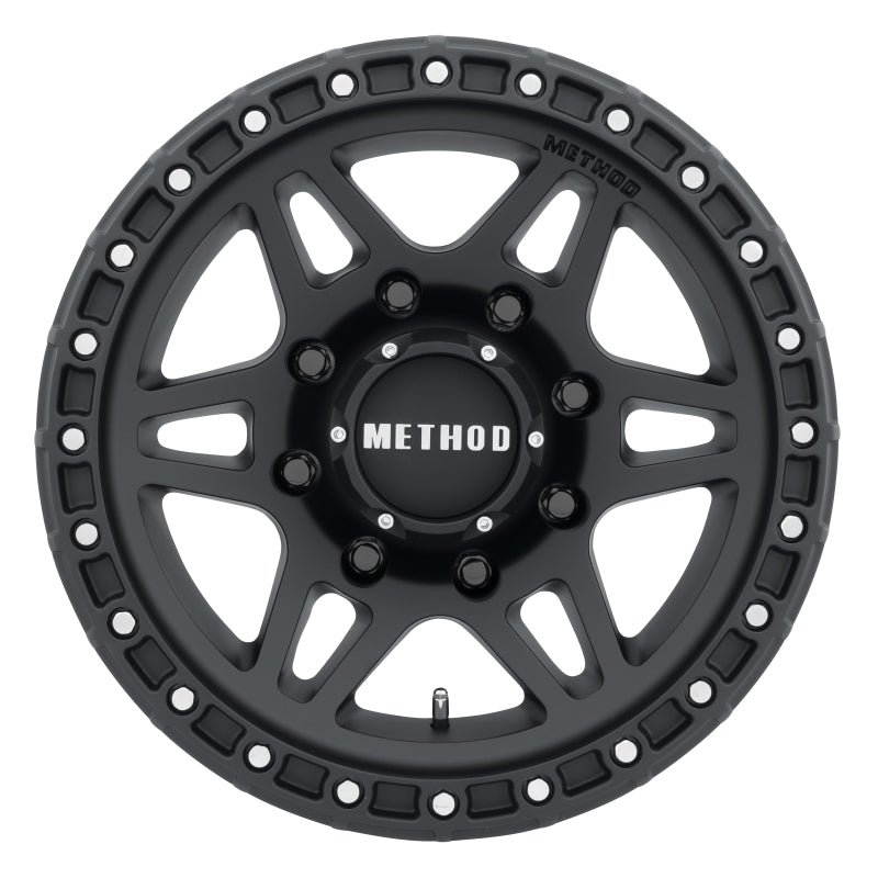 Method MR312 18x9 +18mm Offset 8x180 130.81mm CB Matte Black Wheel-thumbmail-2