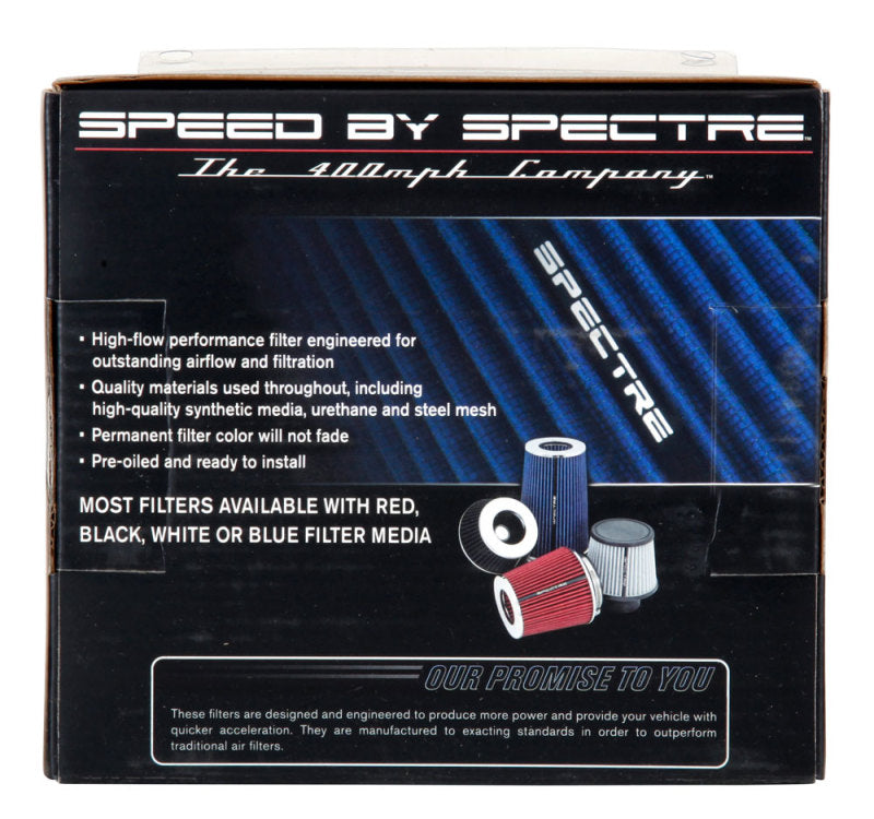 Spectre Adjustable Conical Air Filter 5-1/2in. Tall (Fits 3in. / 3-1/2in. / 4in. Tubes) - Blue-thumbmail-22
