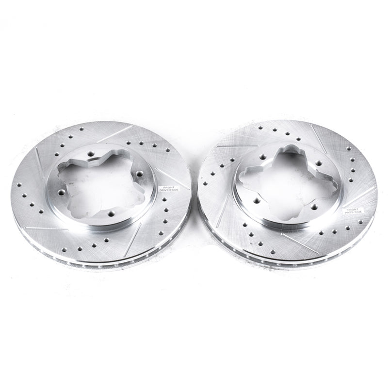 Power Stop 1997 Acura CL Front Evolution Drilled & Slotted Rotors - Pair-thumbmail-2