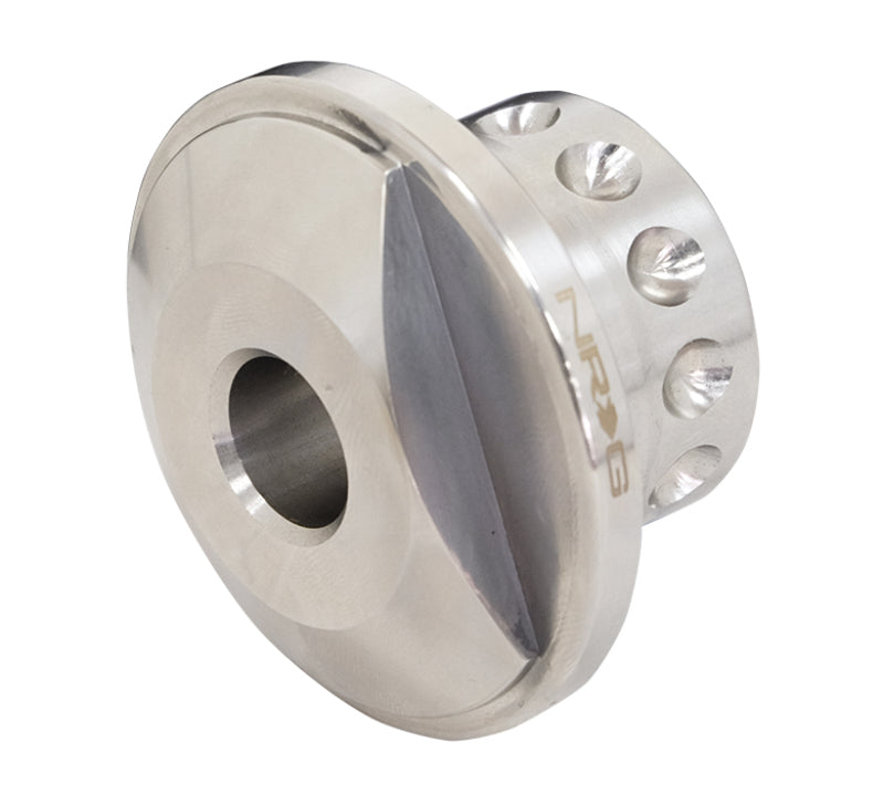 NRG Short Spline Adapter - SS Welded Hub Adapter With 5/8in. Clearance-thumbmail-5
