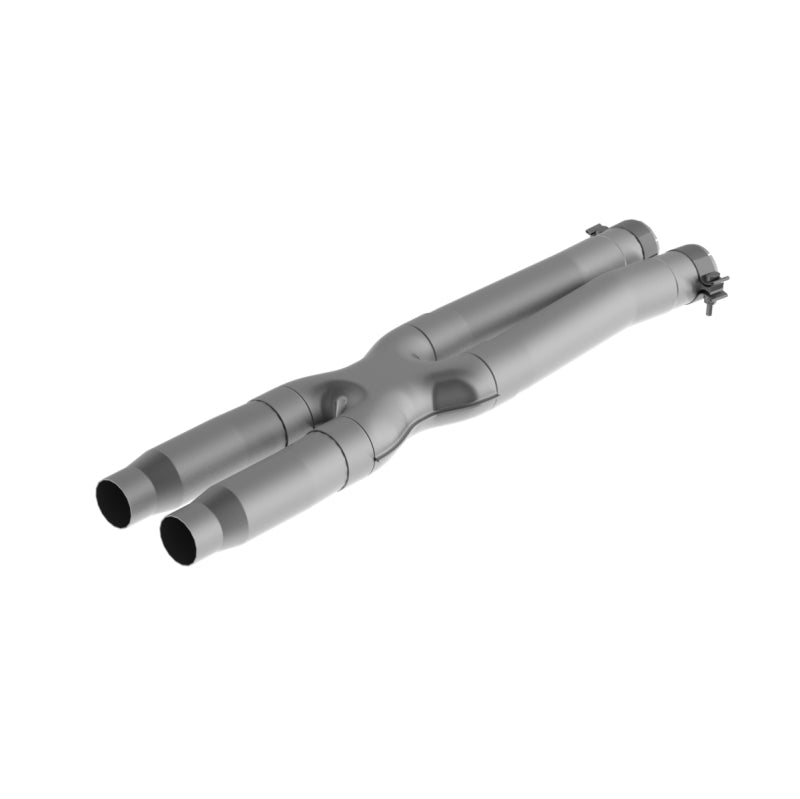 MBRP 16-19 Ford Mustang GT350 3in Resonator Delete X-Pipe - T409-thumbmail-2