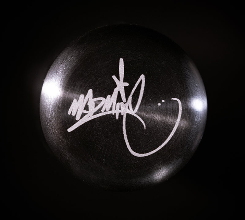 NRG Universal Shift Knob - Heavy Weight - Mad Mike Signature Short Shifter - Black Chrome-thumbmail-3