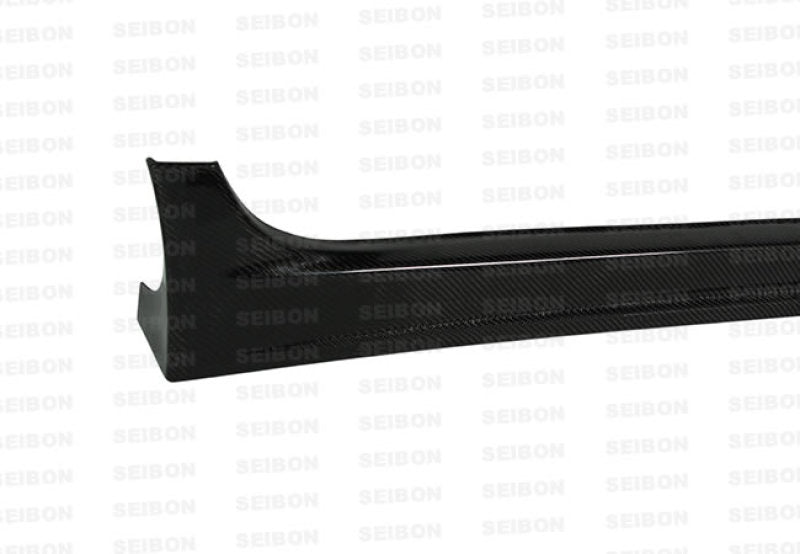 Seibon 08-10 Mitsubishi Evo X VR-style Carbon Fiber Side Skirts-thumbmail-5