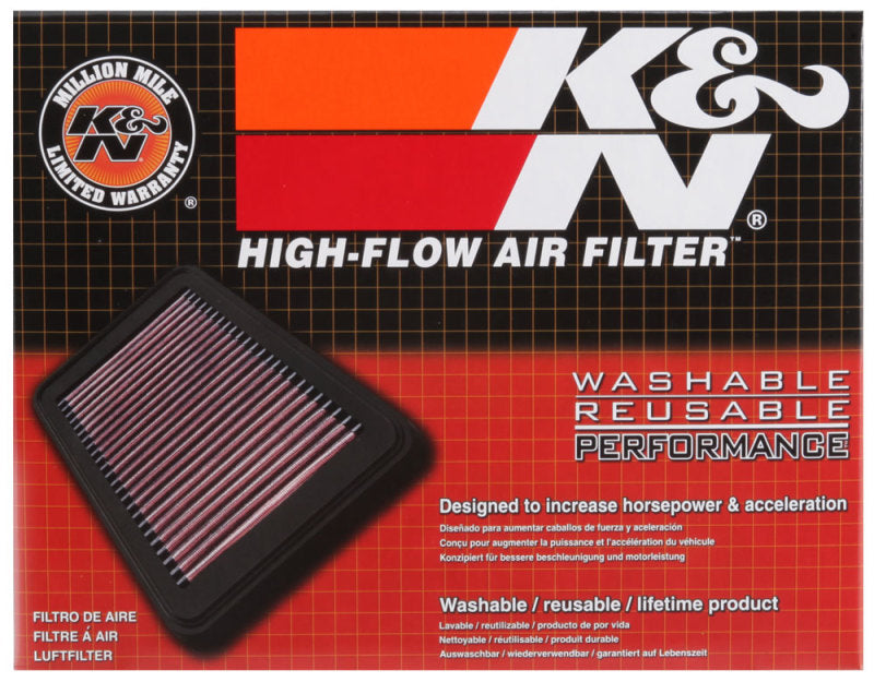 K&N Replacement Air FIlter 18-20 Renault Megane IV 1.8L L4-thumbmail-20