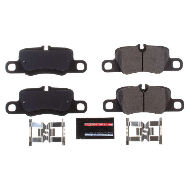Power Stop 13-16 Porsche 911 Rear Z23 Evolution Sport Brake Pads w/Hardware-thumbmail-2