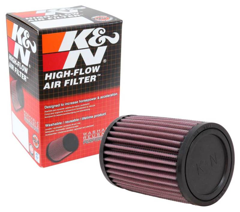 K&N Filter Universal Rubber Filter - Round Straight 3.5in Base OD x 3.5in Top OD x 5in H-thumbmail-4