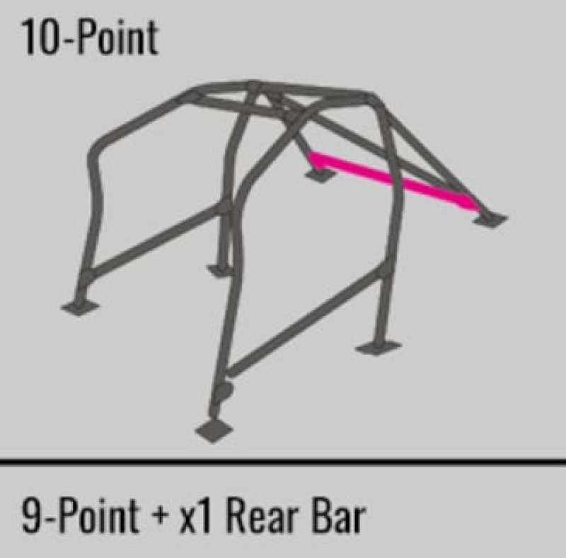 Cusco Safety21 SXE10 IS300 2-Passenger Works 10P Roll Cage - Black-thumbmail-1