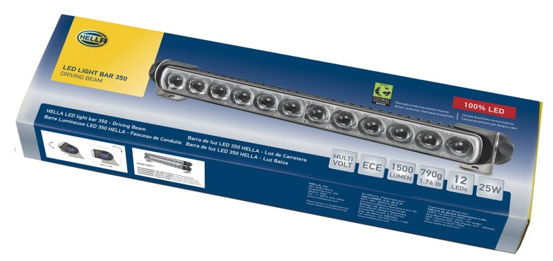 Hella Led Light Bar 350 / 14in Driving Beam - Clear-thumbmail-19