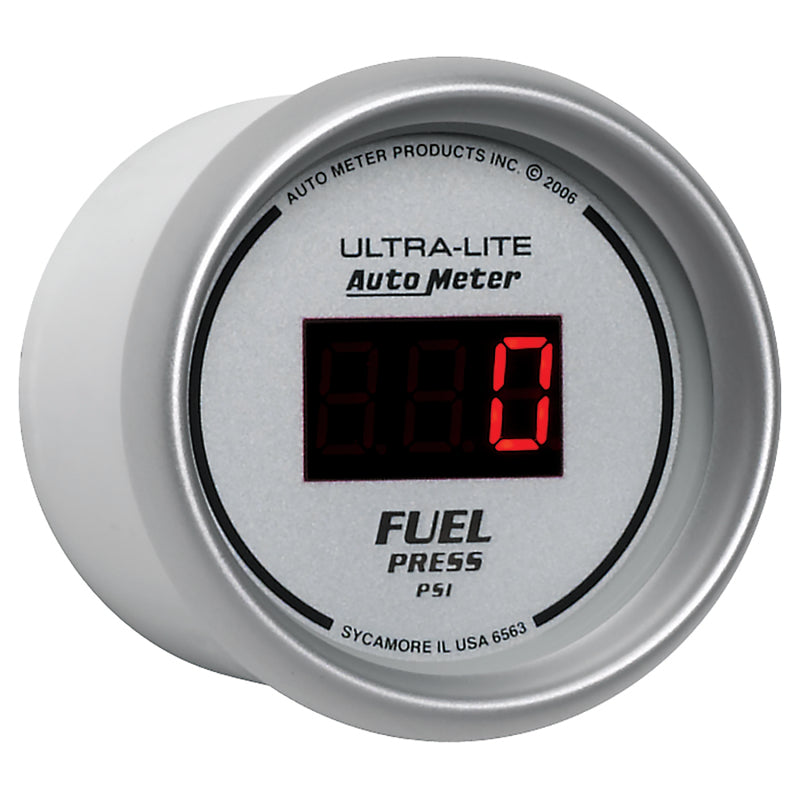 Autometer Ultra-Lite 52MM 5-100 PSI Digital Fuel Pressure Gauge-thumbmail-3