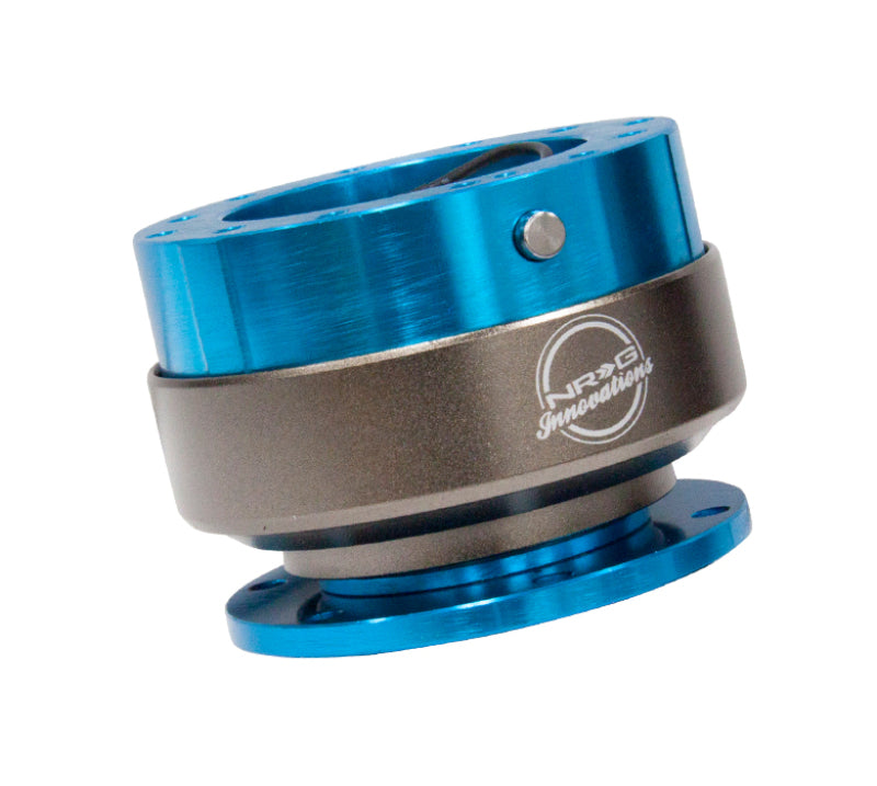 NRG Quick Release Gen 2.0 - New Blue Body / Titanium Chrome Ring-thumbmail-4