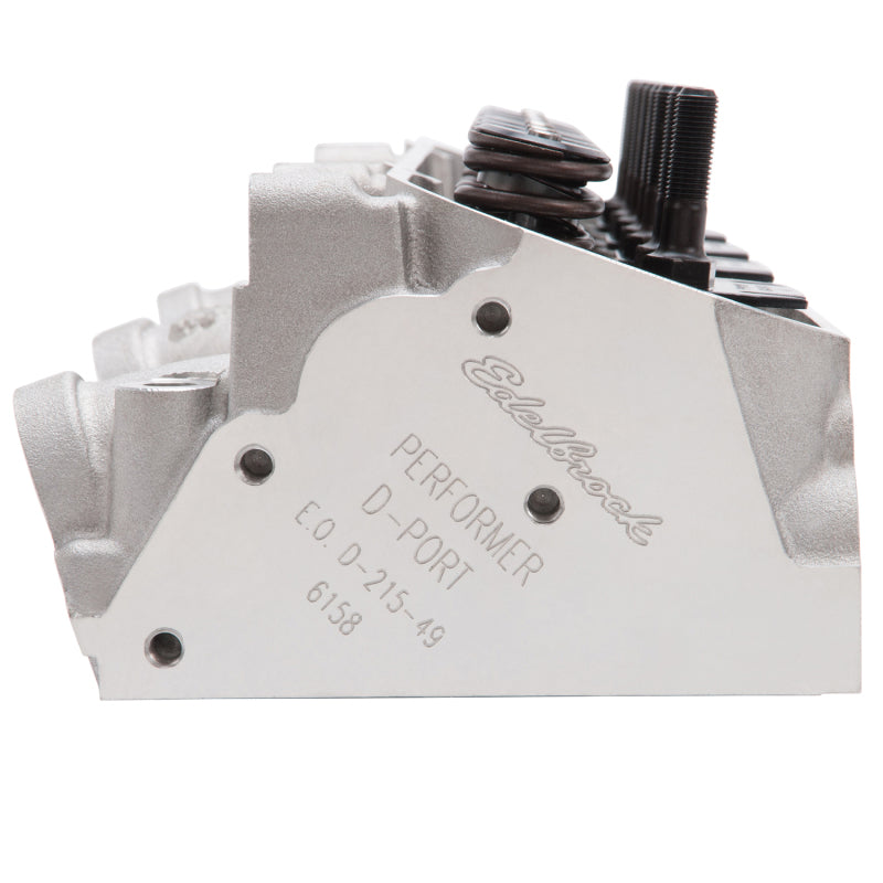 Edelbrock Cylinder Head Pontiac Performer D-Port 72cc Chambers for Hydraulic Roller Cam Complete-thumbmail-19