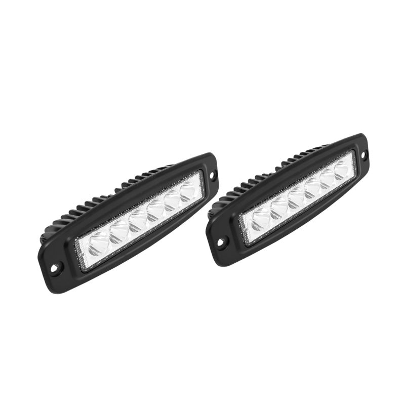 Westin Single Row 6 x 3W Bridgelux w/terminated wiring (set of 2) - Black-thumbmail-2