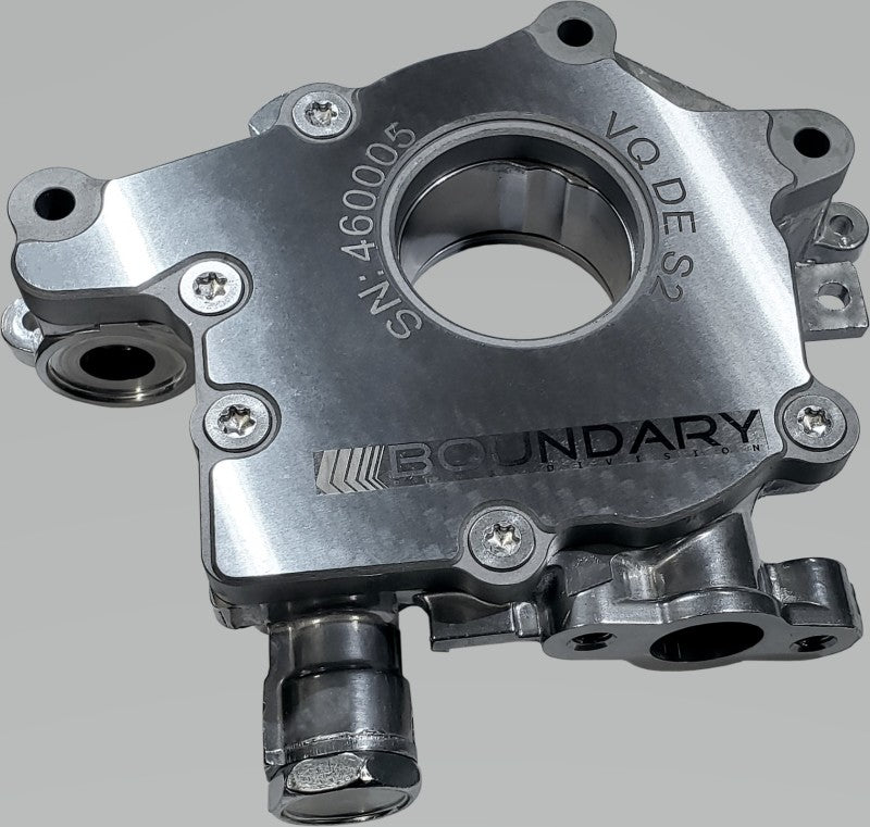 Boundary Nissan VQ 3.5L DE Oil Pump Assembly w/Billet Back Plate-thumbmail-2