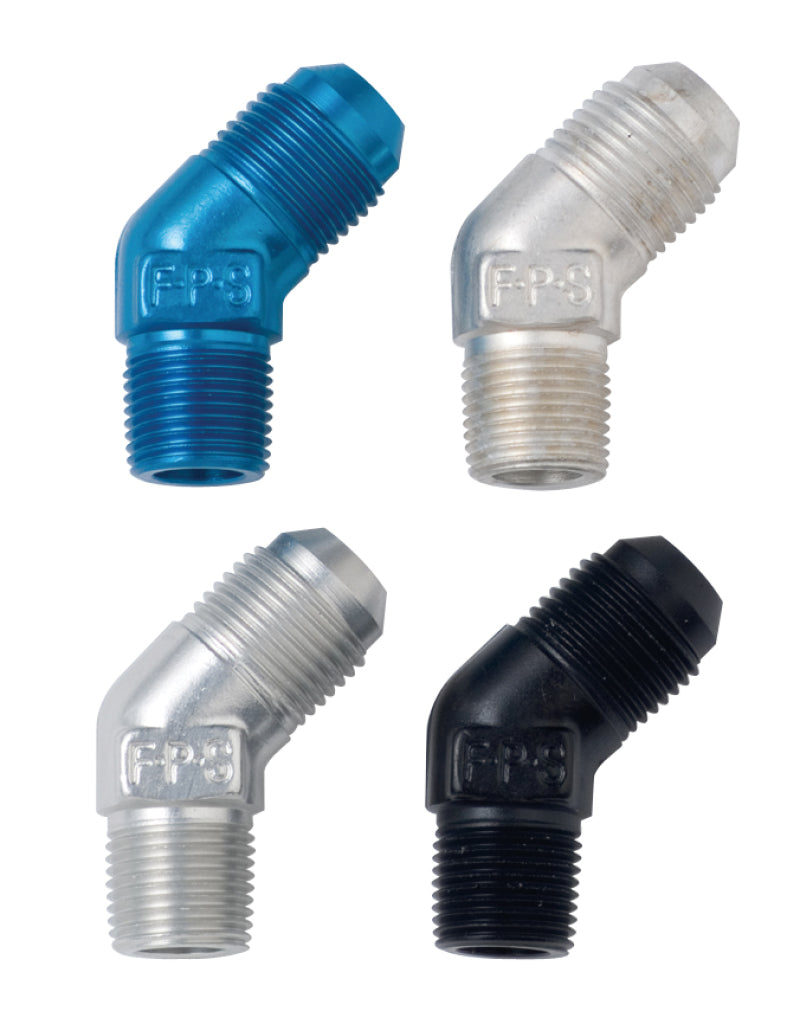Fragola -6AN x 1/2 NPT 45 Degree Adapter-thumbmail-1