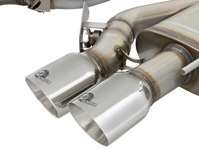 aFe MACHForce XP 3in 304 SS Cat-Back Dual Mode Exhaust w/ Polished Tips 16-17 Cadillac ATS-V V6-3.6L-thumbmail-8