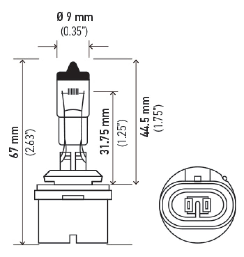 Hella Optilux 880 12V Xenon Yellow XY Bulb-thumbmail-29