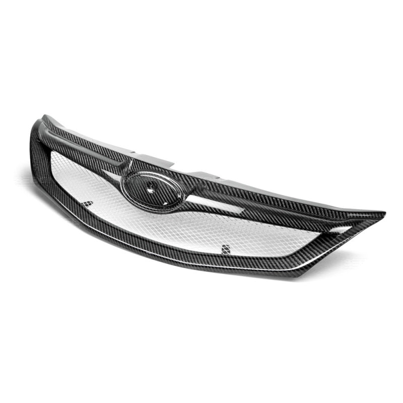 Seibon 08-09 Subaru Impreza WRX/STI Carbon Fiber Front Grill-thumbmail-3